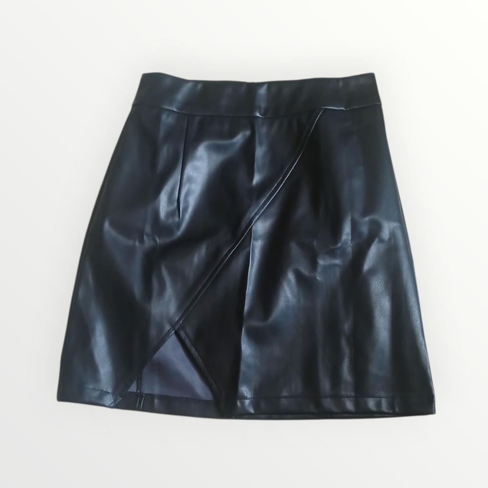 Mini Skirt (Faux Leather)